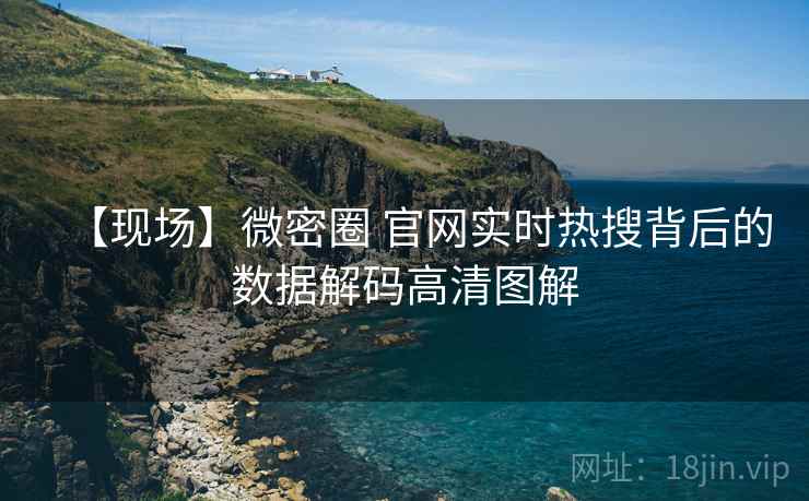 【现场】微密圈 官网实时热搜背后的数据解码高清图解